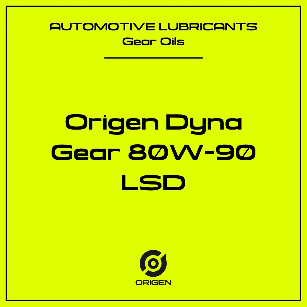 Origen Dyna Gear SAE 80W-90 LSD - 20L