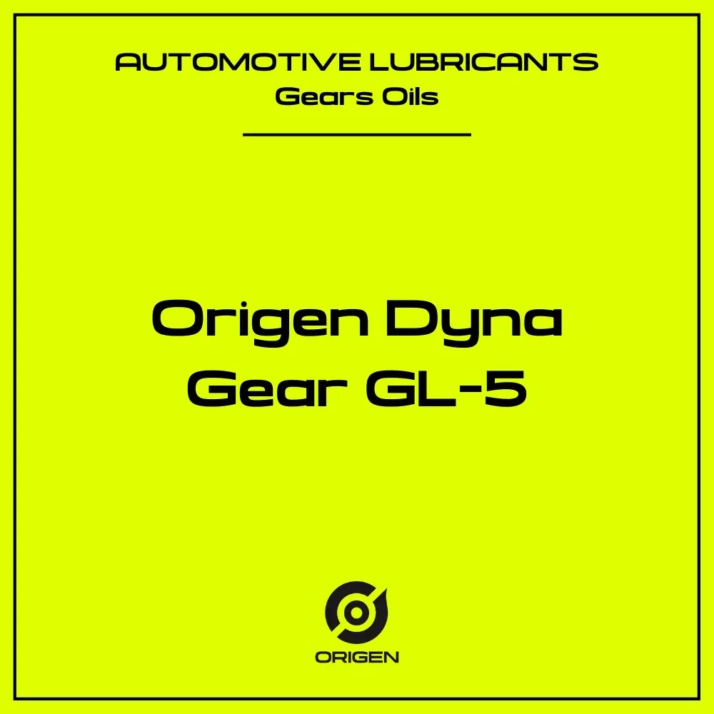 Origen Dyna Gear SAE 80W-90 GL-5 - 12*1L