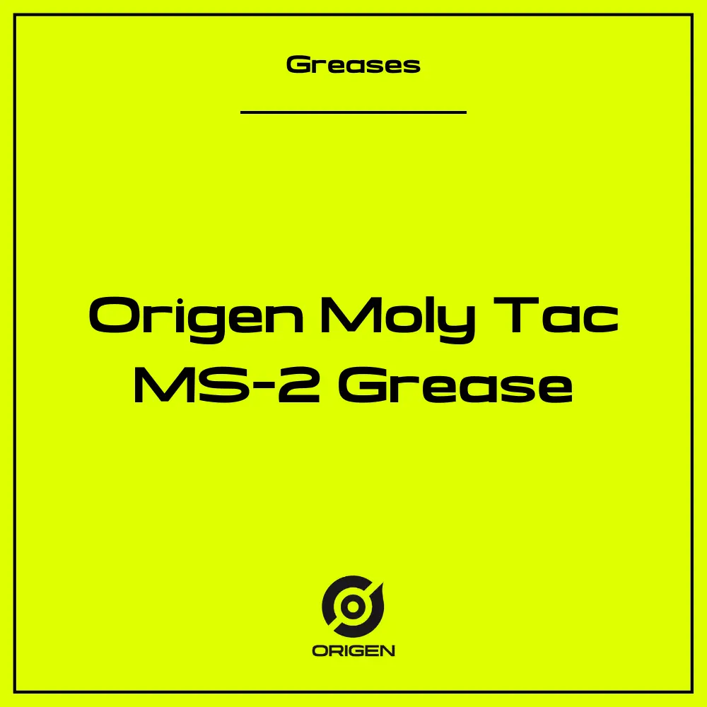 Origen MOLY TAC MS-2 Grease - 4kg