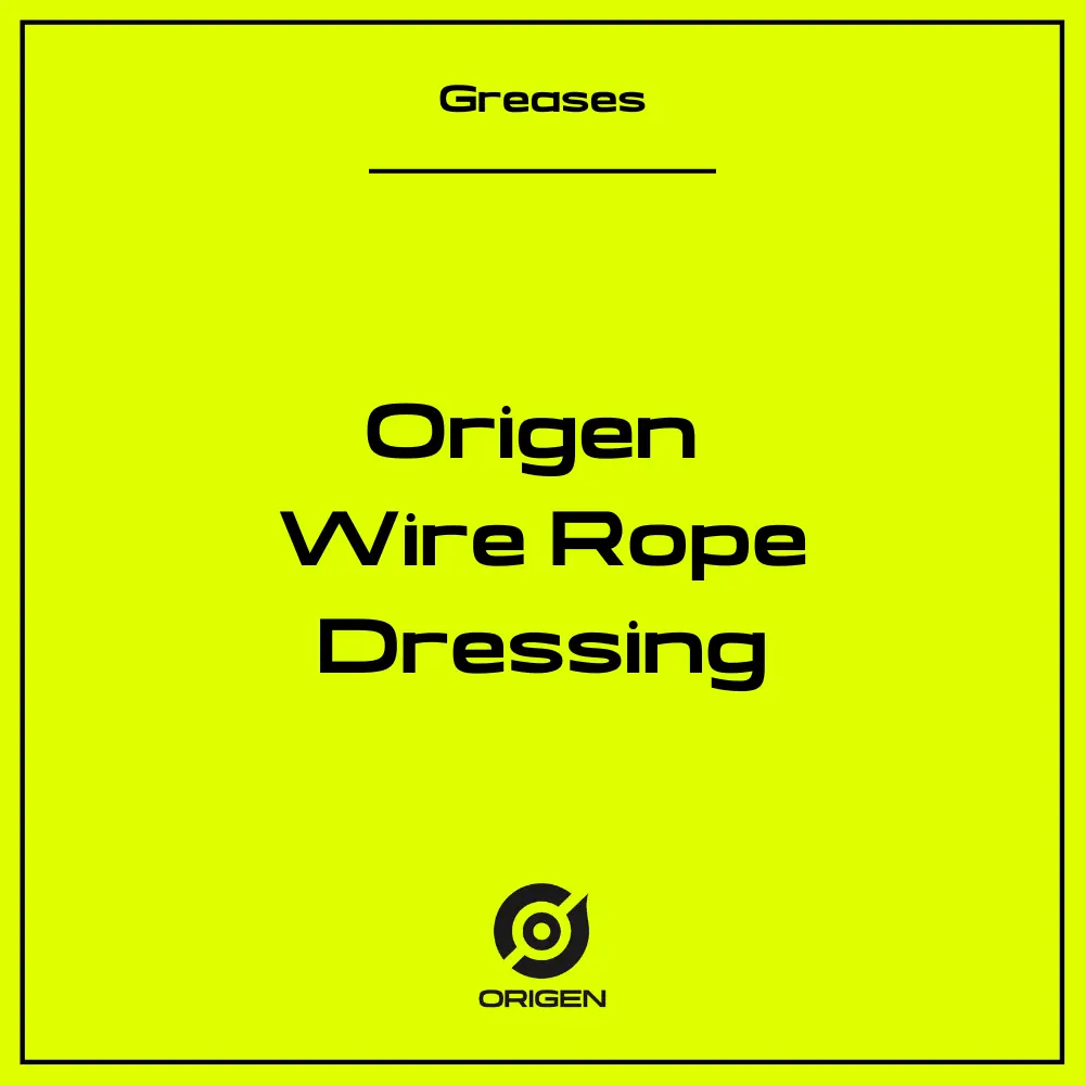 Origen Wire Rope Dressing - 15kg