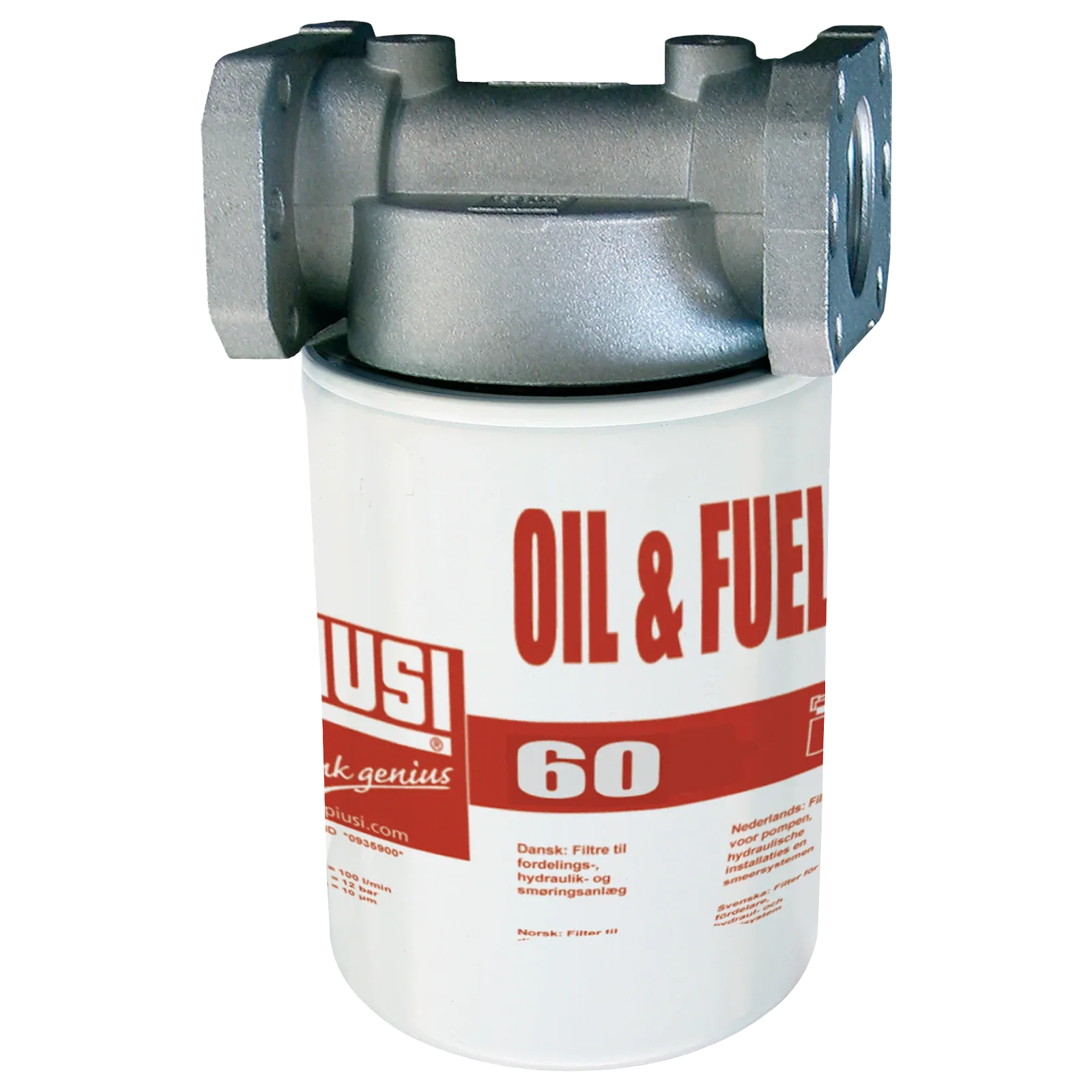 Piusi - 60L/min Oil Filter